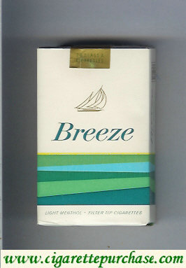 Breeze Light Menthol cigarettes USA